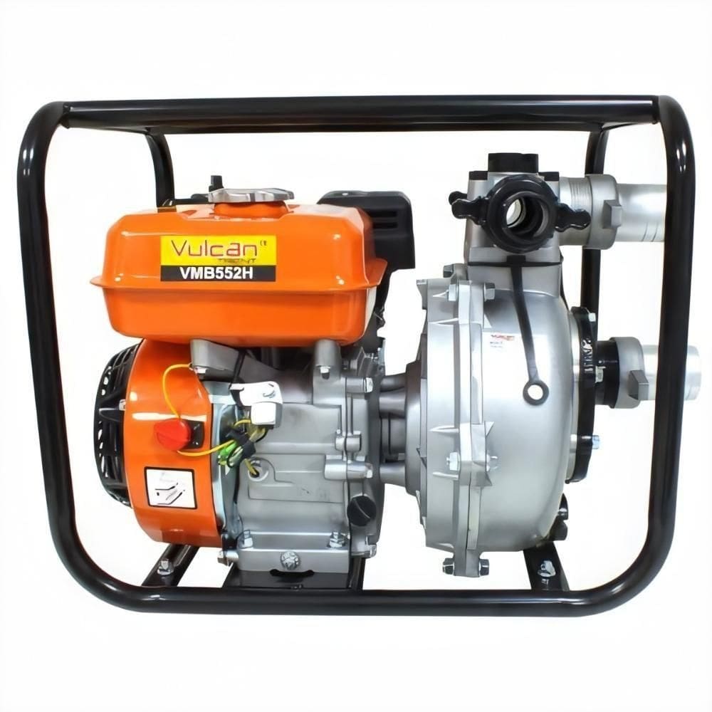 Bomba De água Vulcan Alta Pressão 4t 163cc 5,5hp à Gasolina