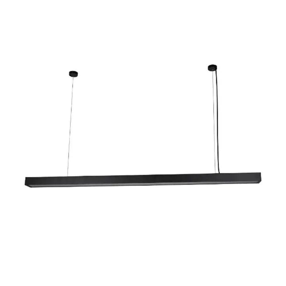 Pendente led otan 24w 4000k preto 2643 mb led novo