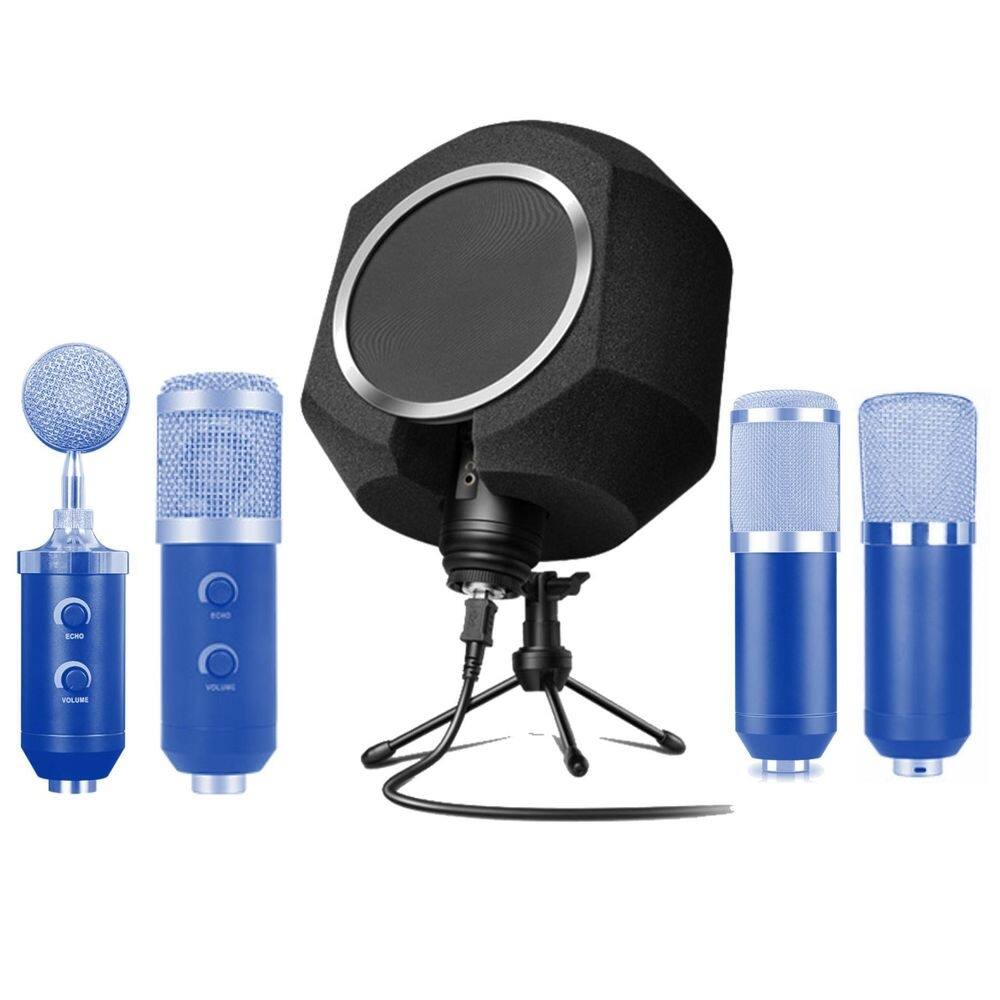 Vocal smart com pop filter para microfone condensador vocal