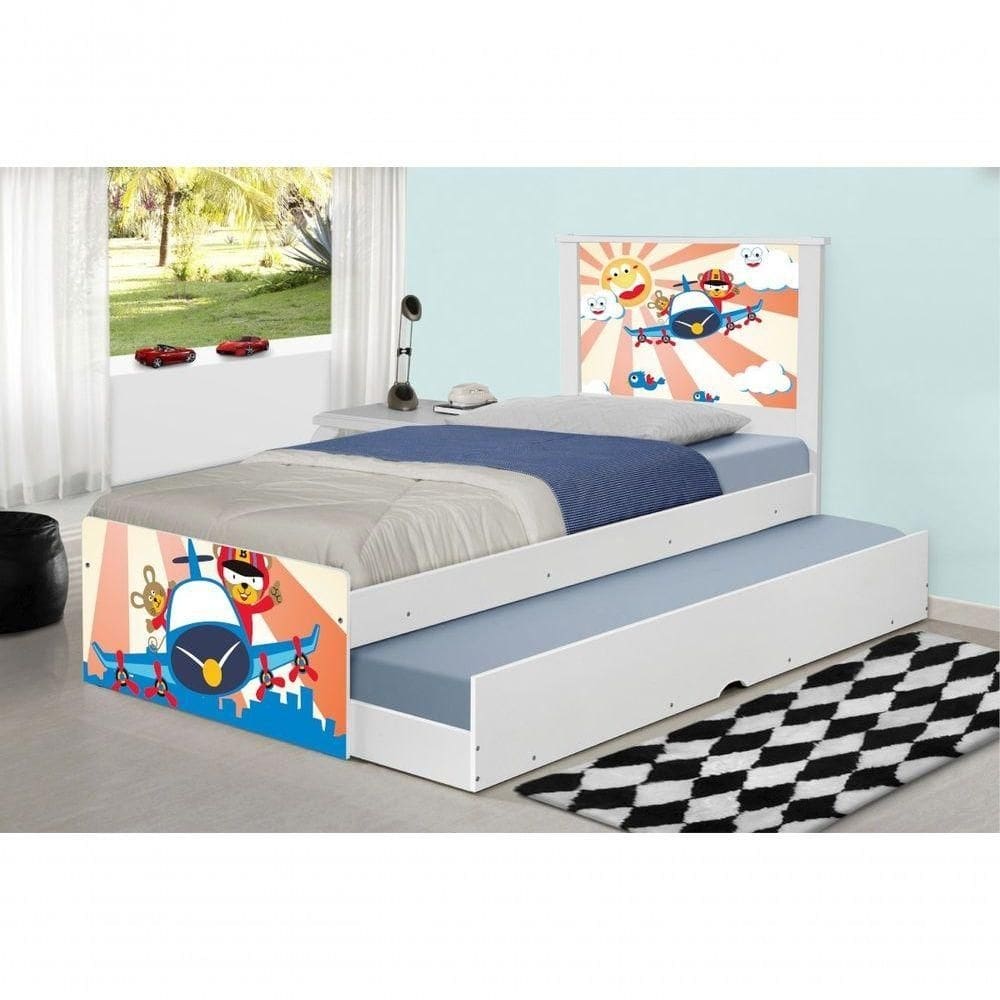 Bicama Juvenil Adesivada Patrulha Ursinhos