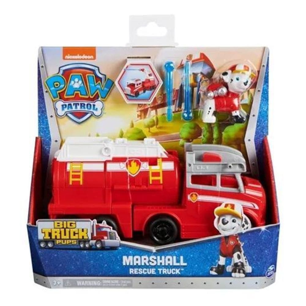 Patrulha canina big truck marshall caminhão do resgate 3241