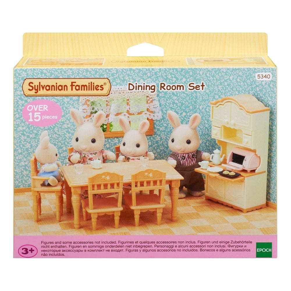 Sylvanian families conjunto sala jantar clássica epoch 5340