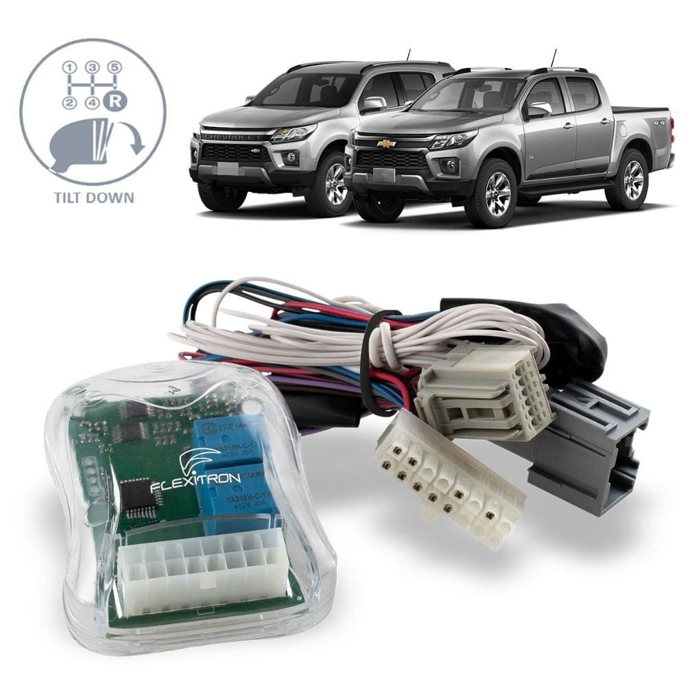 Módulo Retrovisor S10 TrailBlazer LT 2016 a 2023 Tilt Down