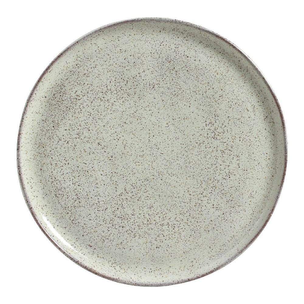 Conjunto c/6 pratos raso bio pistache porto brasil- 1 linha