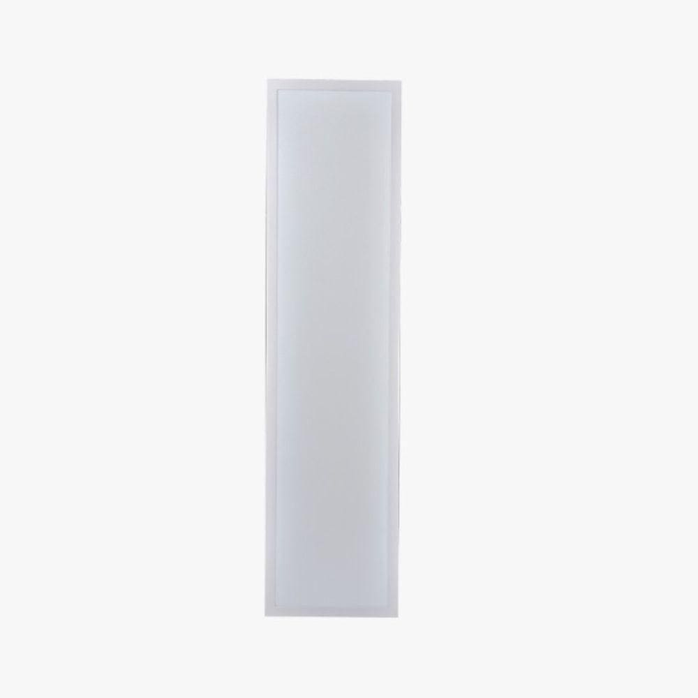 Kit 2 Painéis Led Embutir 40w Retangular 31x124 Branca Fria