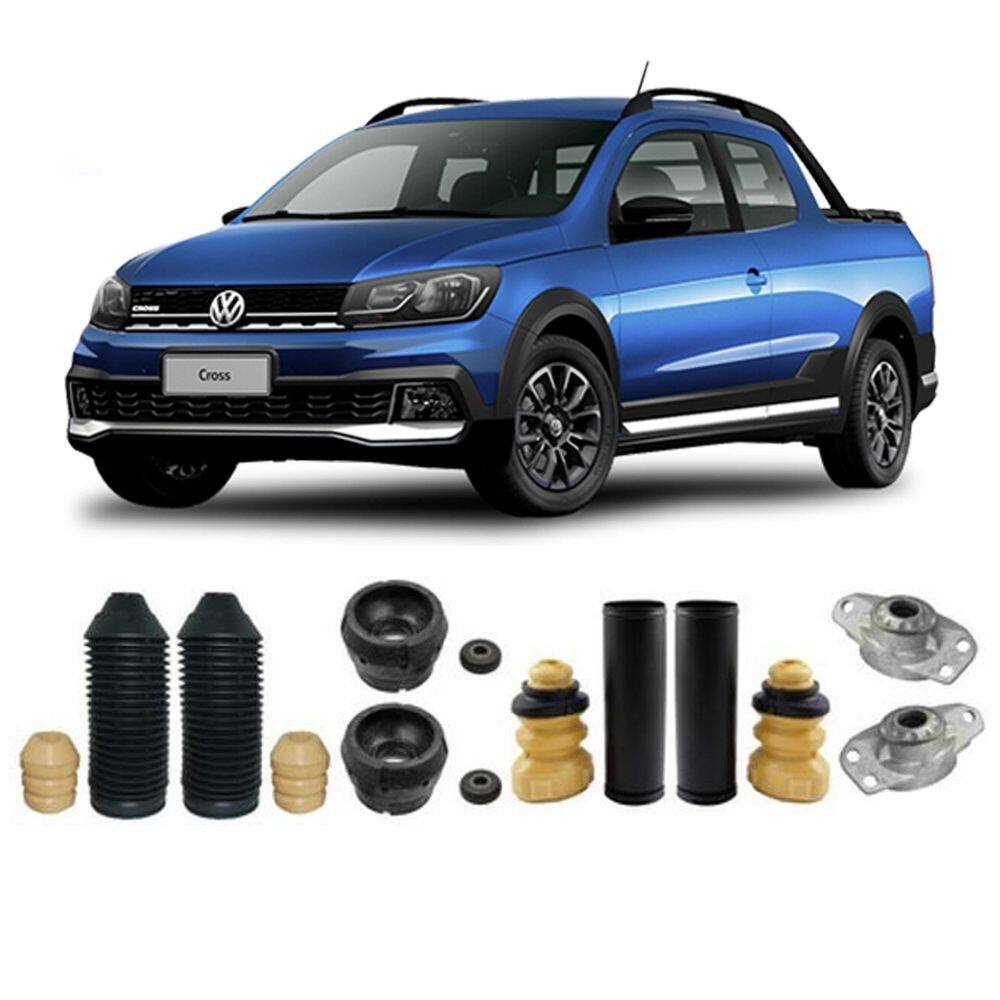 Kit coxim rolamento coifa suspensão saveiro cross 2017 2018