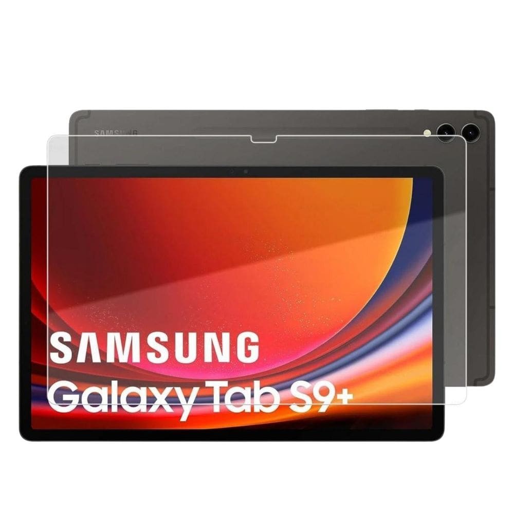 Película vidro protetora para samsung tab s9 plus 12.4 2023