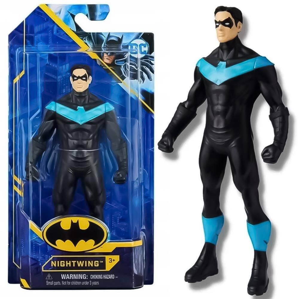 Boneco Articulado Nightwing DC 15cm Sunny 2187 3+