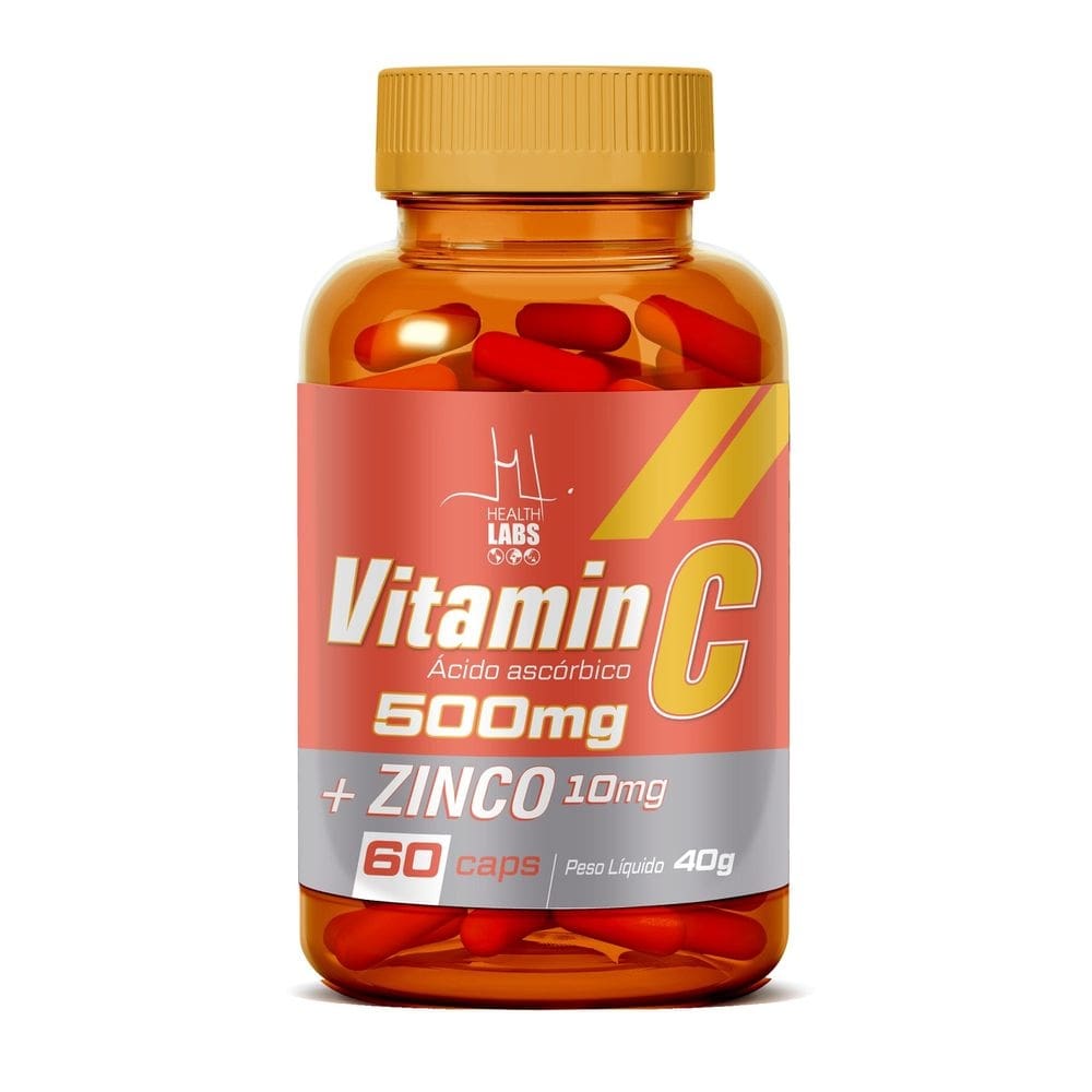 Vitamina C 500mg+zinco 10mg C/60caps