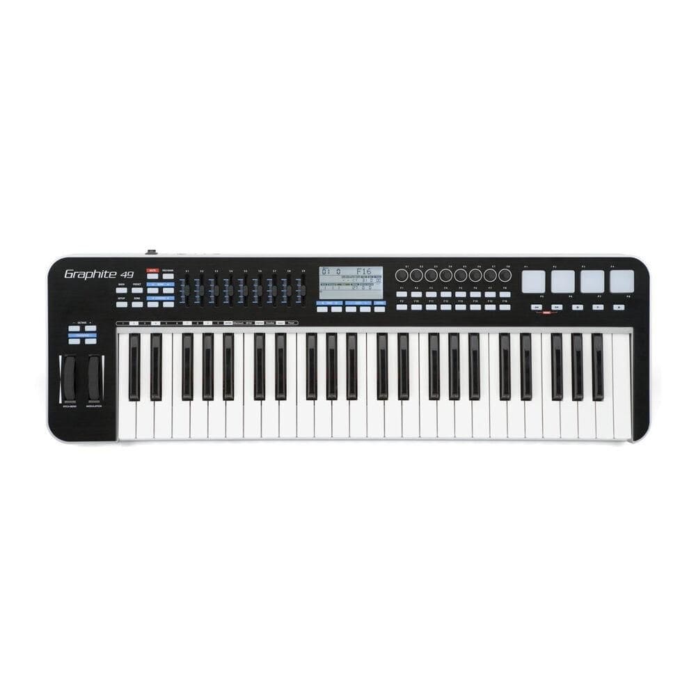 Controlador Midi USB 49 Teclas Samson Graphite 49 SAKGR49 [F035]