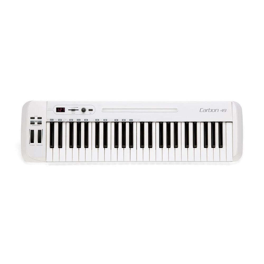 Controlador Midi USB 49 Teclas Branco Samson Carbon 49 [F035]