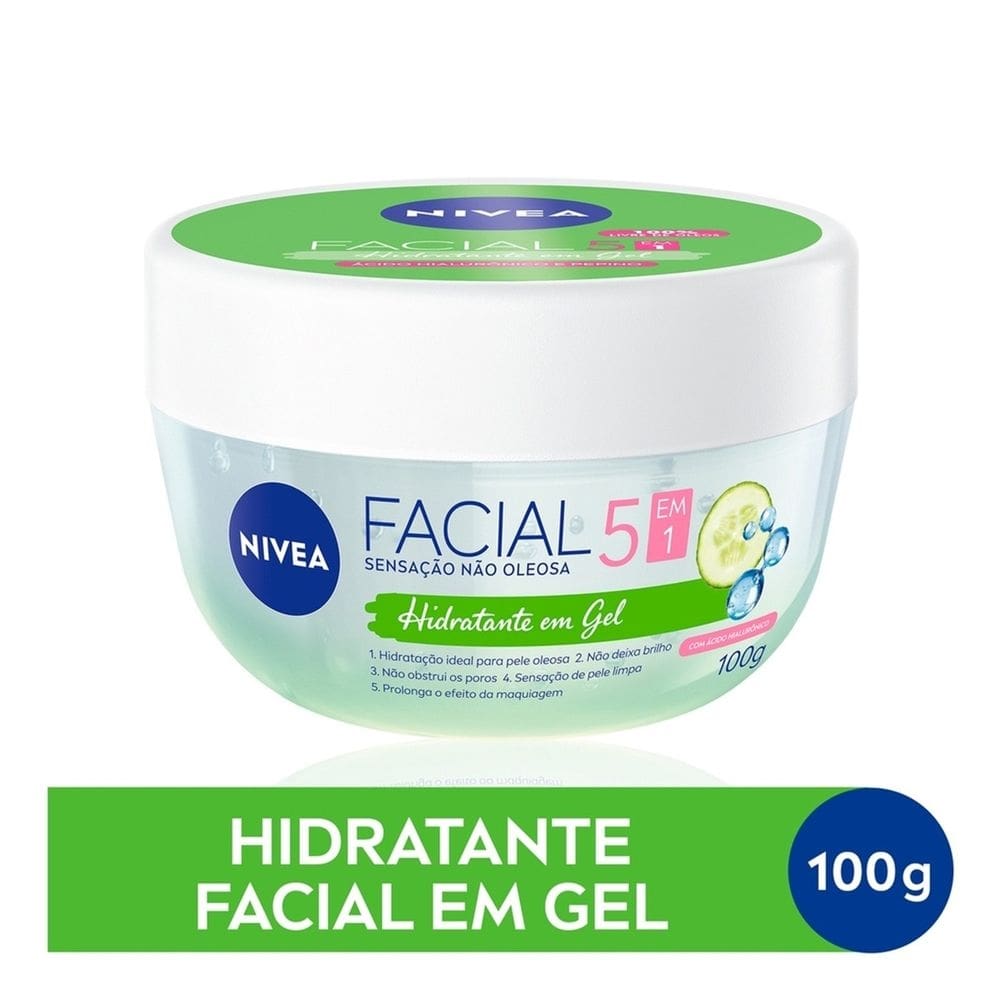 Nivea Cr.facial Hidratante Em Gel 100g