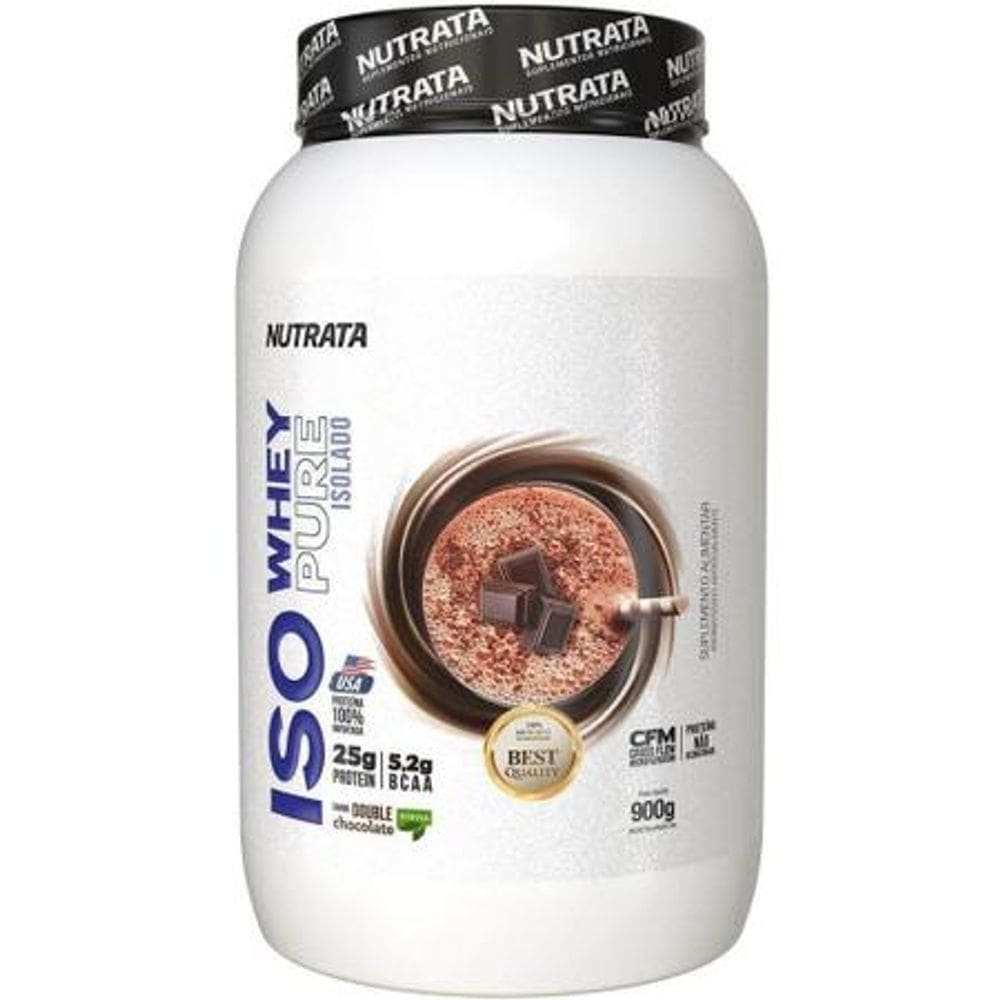 Iso Whey Pure 900g Double Chocolate
