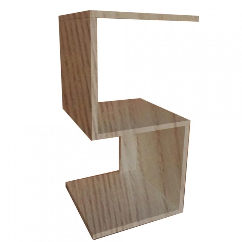 Mesa De Cabeceira Em S Em Mdf Madeirado [F031]