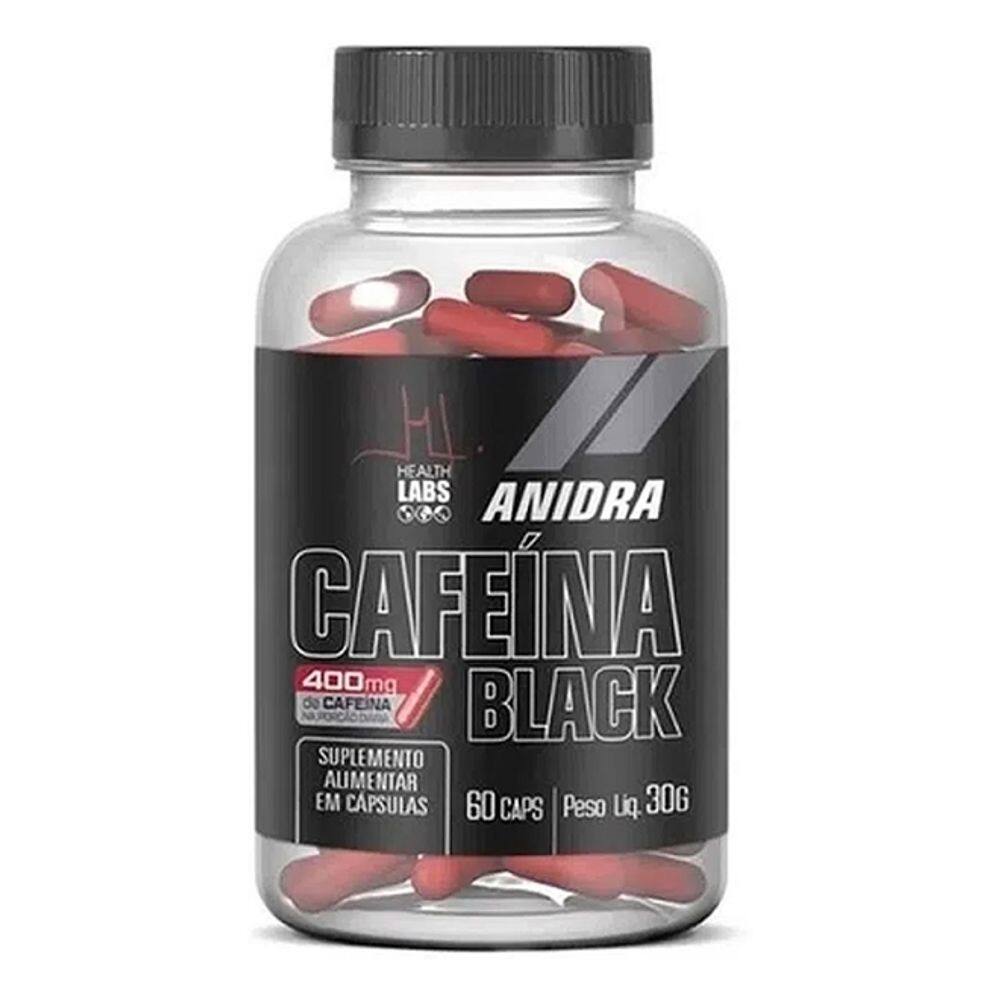 Cafeina Black 400mg C/60caps