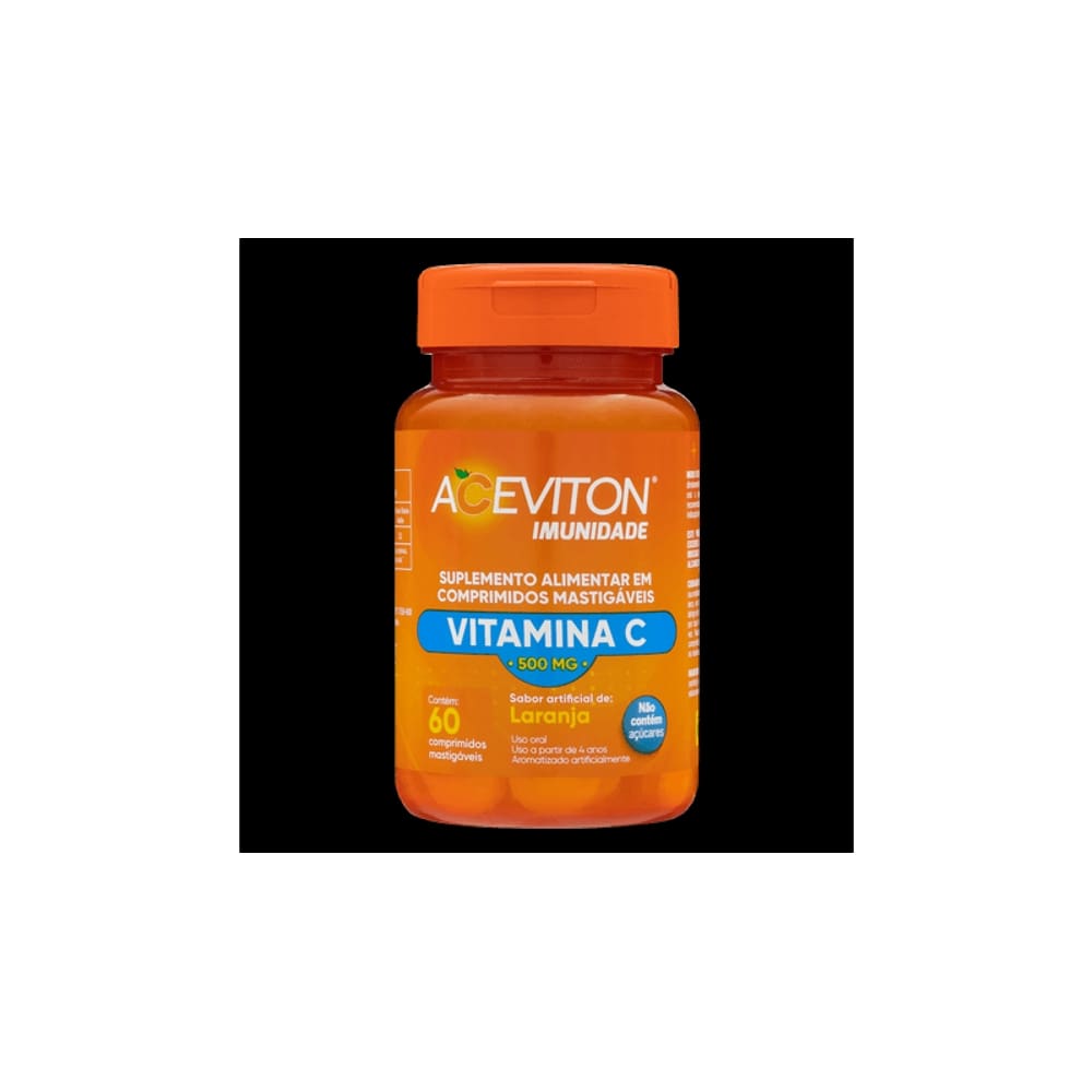 Aceviton Imunidade Vit C Laranja C/60comp Mast
