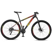Bicicleta Aro 29 KRW Alumínio Shimano 24V Freio a Disco hidráulico S41