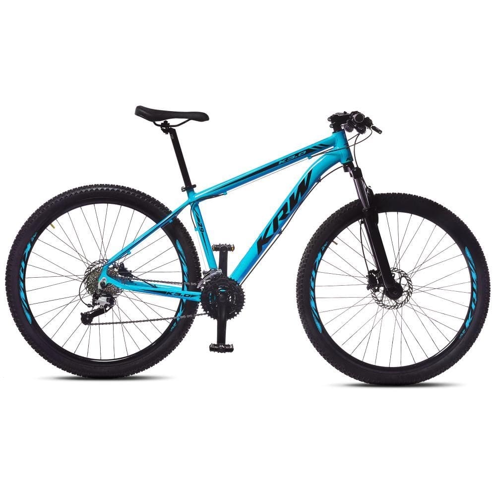 Bicicleta Aro 29 KRW Alumínio Shimano 24V Freio a Disco hidráulico S61