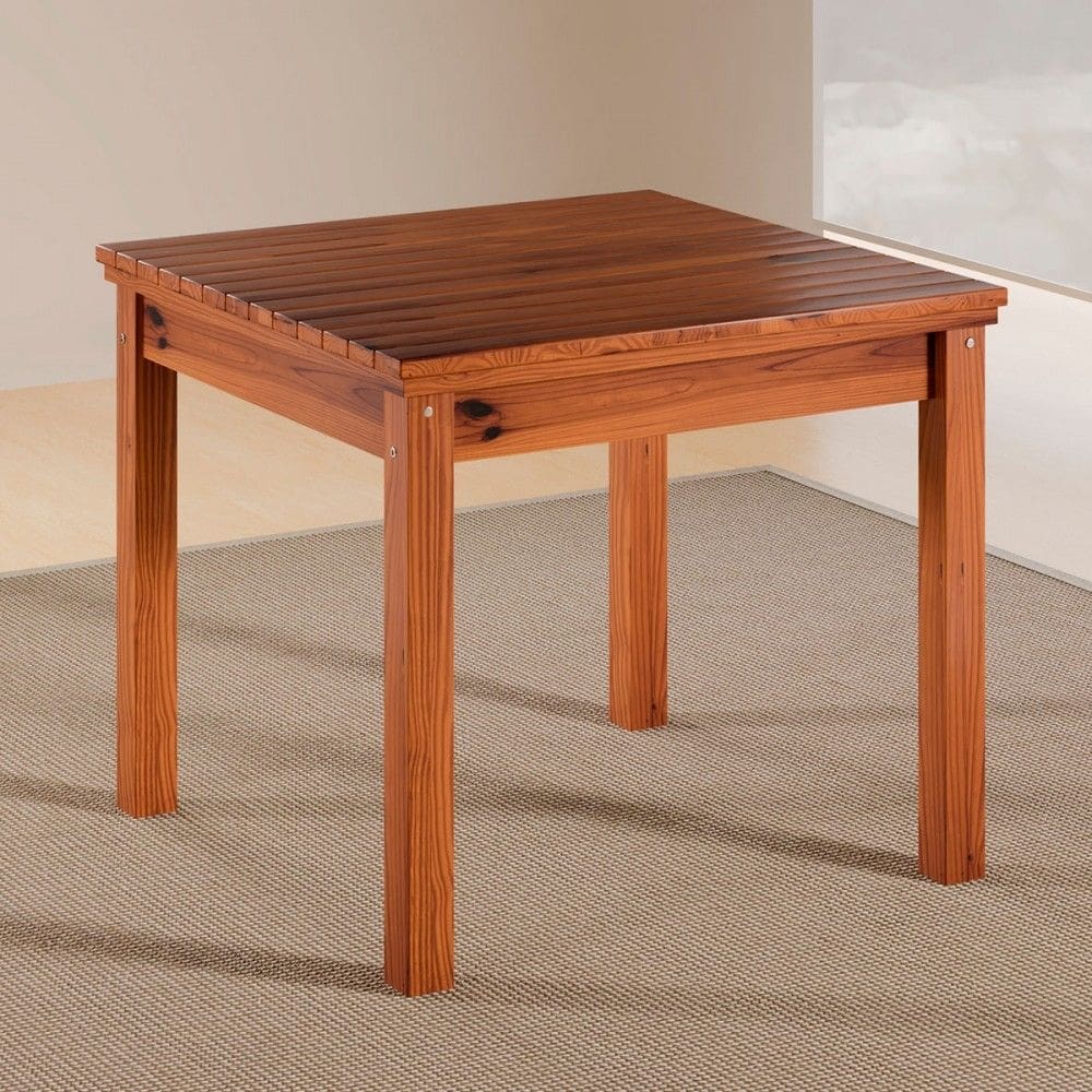 Mesa de Madeira Lisboa Madeira Maciça Ypê 2060 - Rodmoveis
