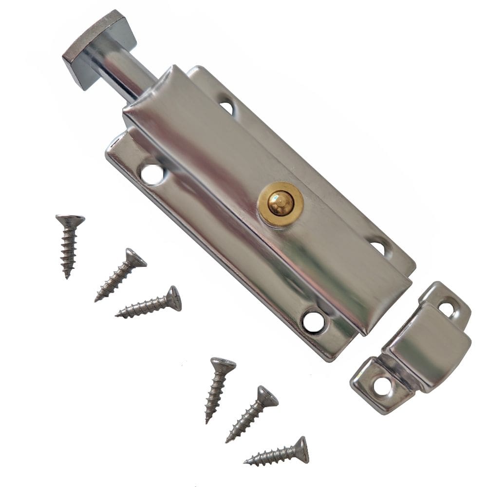 Fechadura Semiautomática de Aço Inoxidável 8,2cm