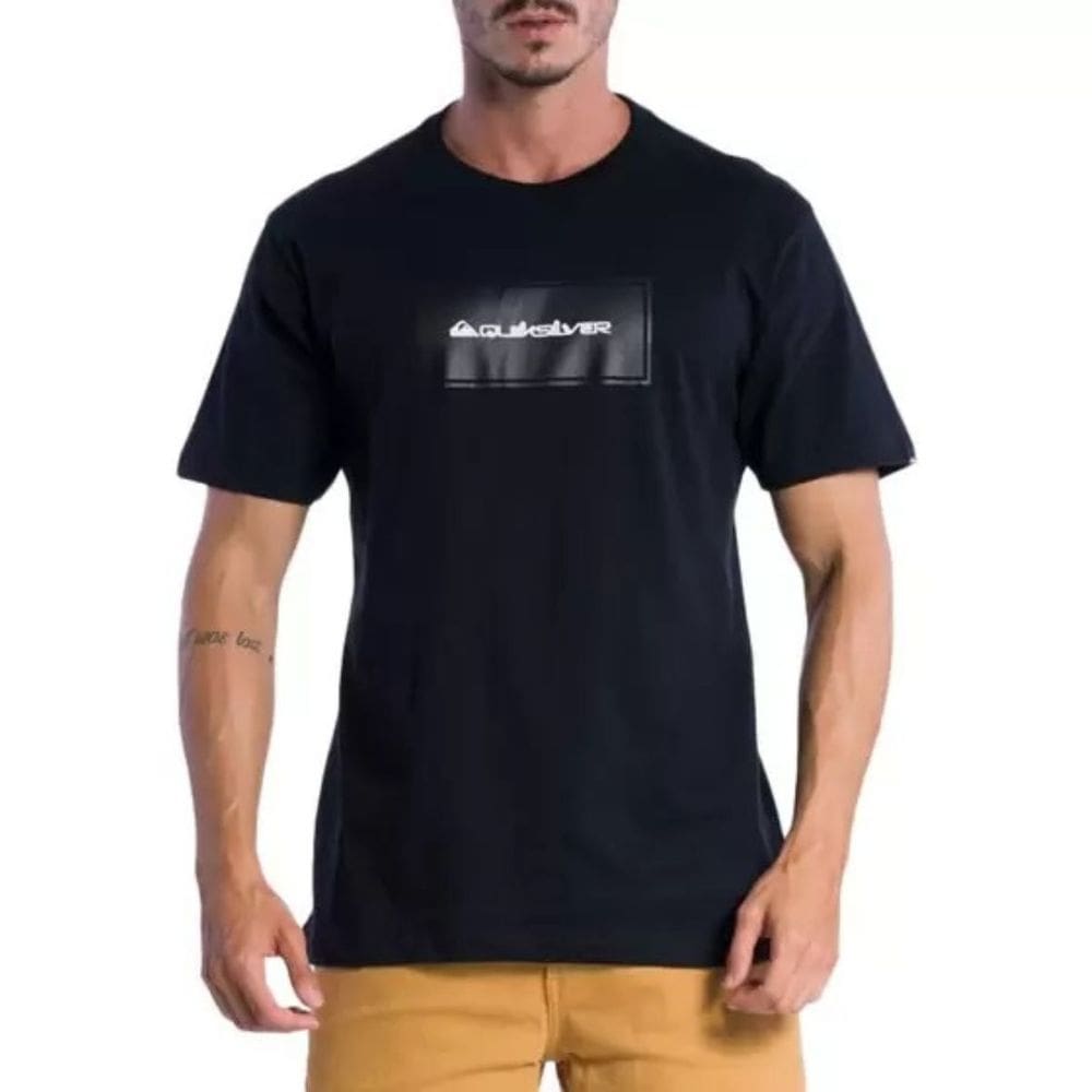 Camiseta Quiksilver Masculina Omni Rectangle