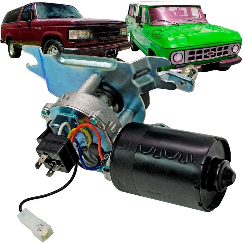 Motor Limpador Parabrisa Gm 11000 12000 D20 Bonanza Veraneio