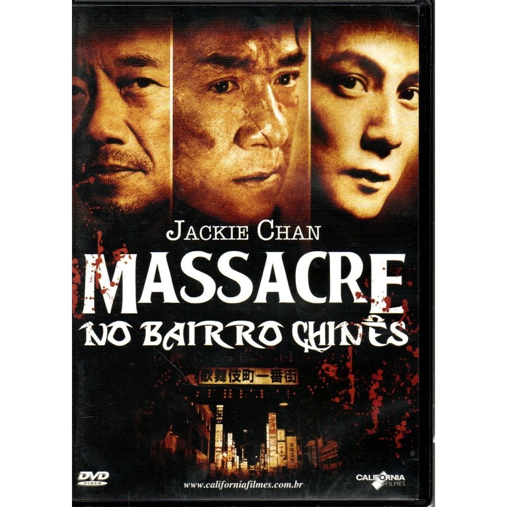 Dvd Massacre No Bairro Chines - Jackie Chan