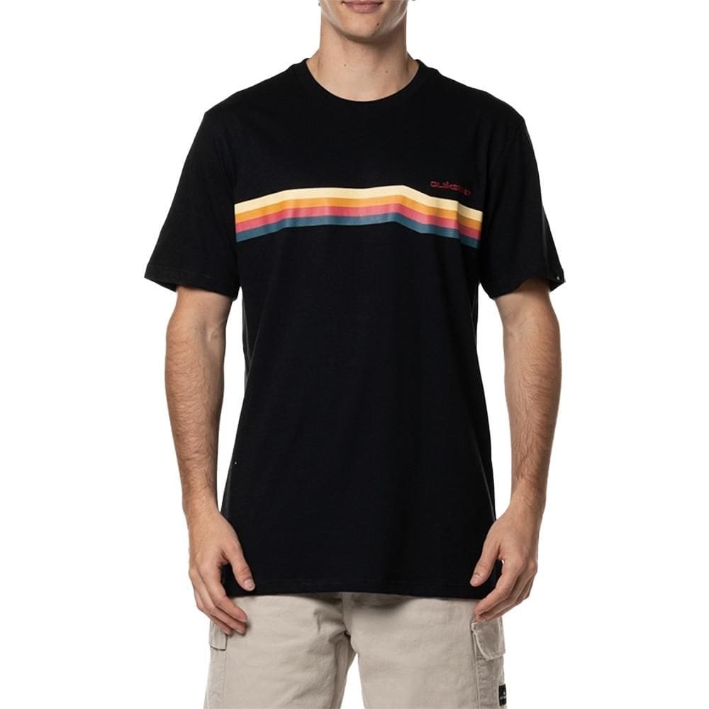 Camiseta Quiksilver Retrospect WT24 Masculina Preto
