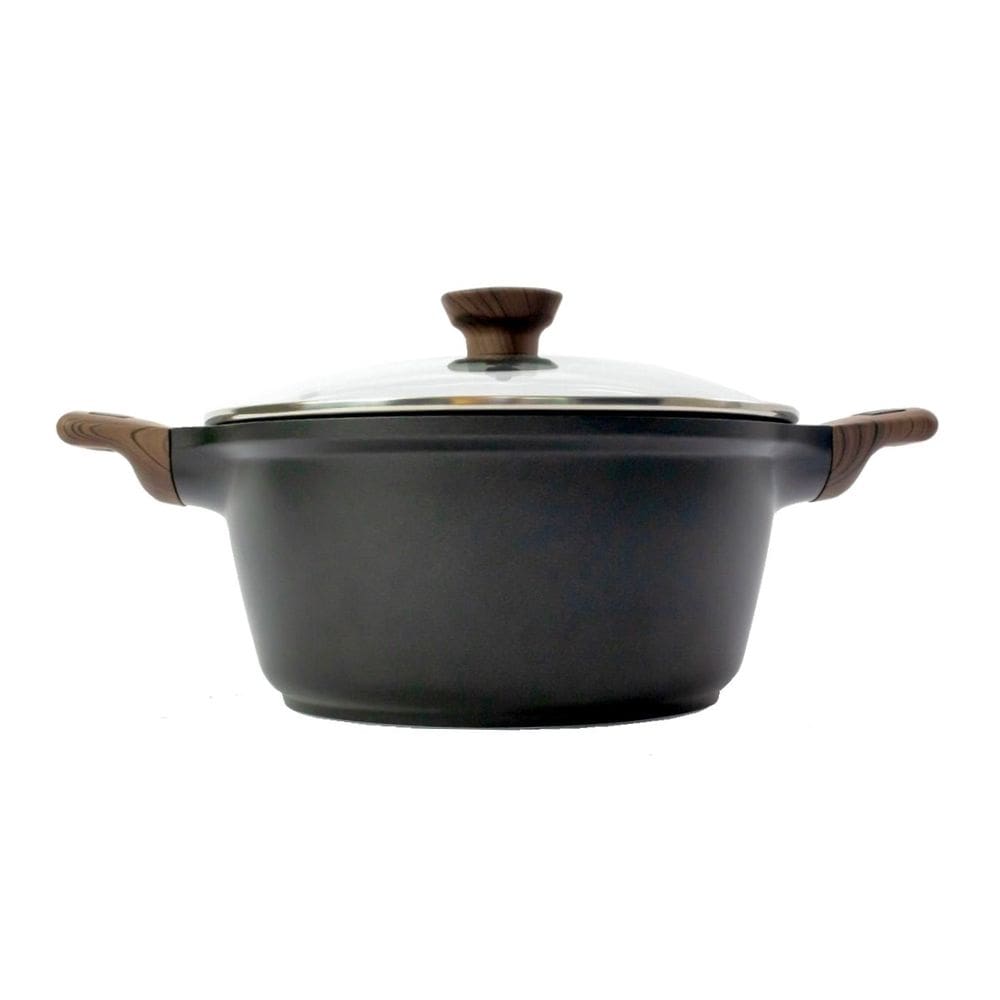 Caçarola Antiaderente Cerâmico Temperatti Nigro AM TV 20cm