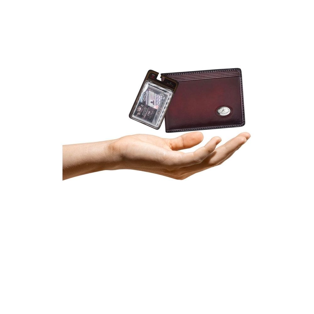 Kit Carteira Media Mitty Couro + Refil Mitty M1R Plm1 Cafe