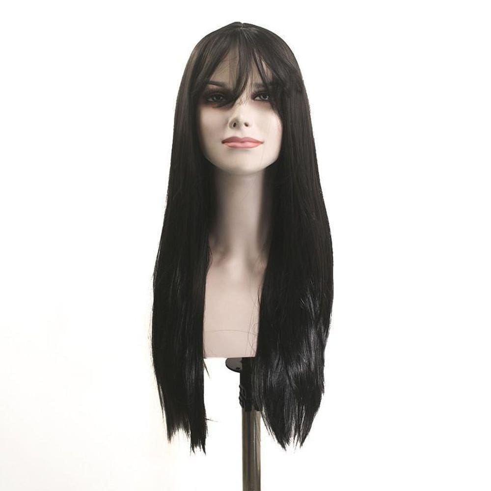 Peruca sintética angelica longa lisa