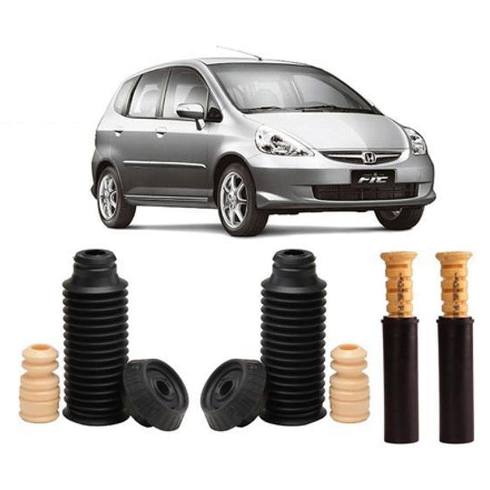 Kit amortecer suspens dianteira traseira fit 2006 2007 2008