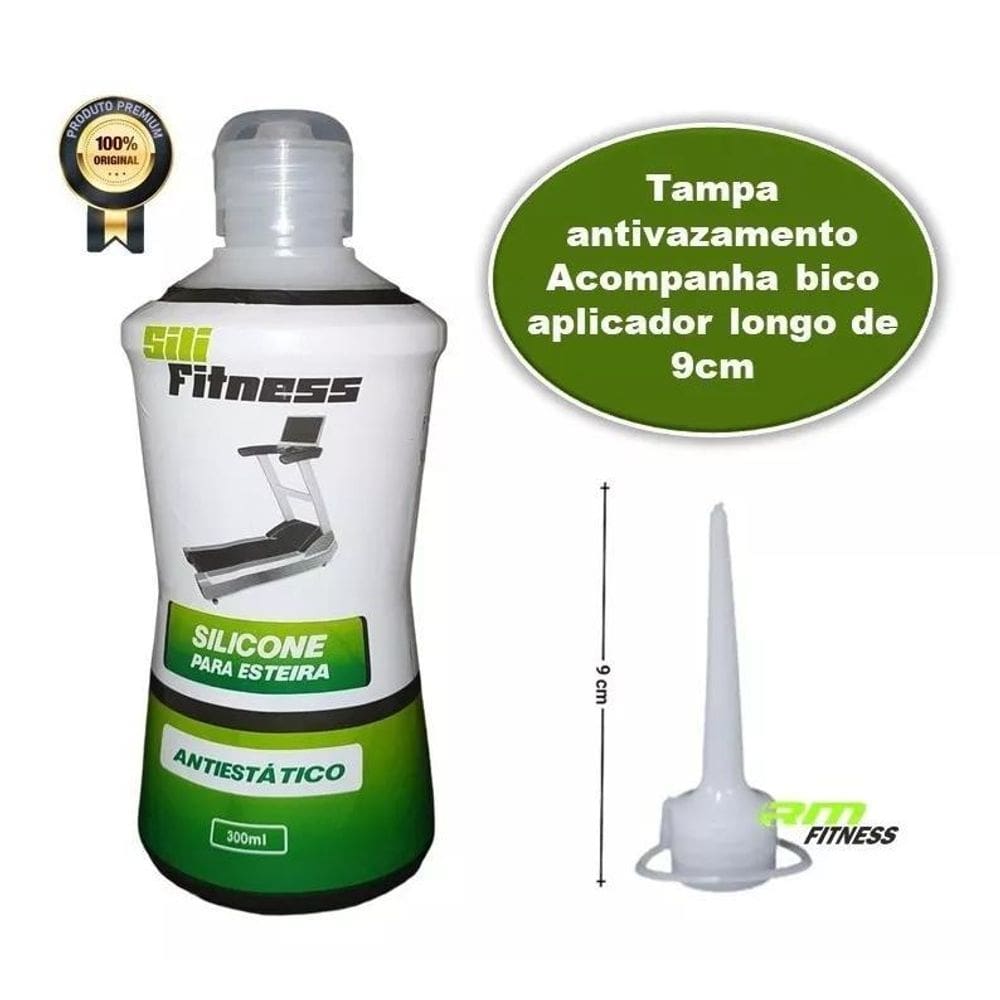 Silicone lubrificante óleo sili fitness 300ml antiestático