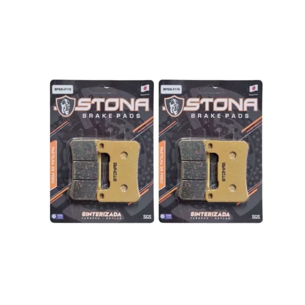 Jg pastilha freio dianteira Stona Sinterizada Z1000 SE 14-16