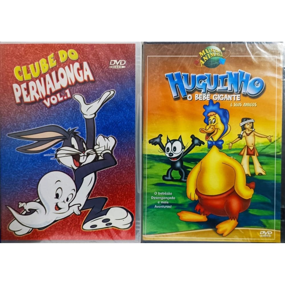 Clube Do Pernalonga Vol. 1/ Huguinho O Bebê Gigante E 2 DVDS