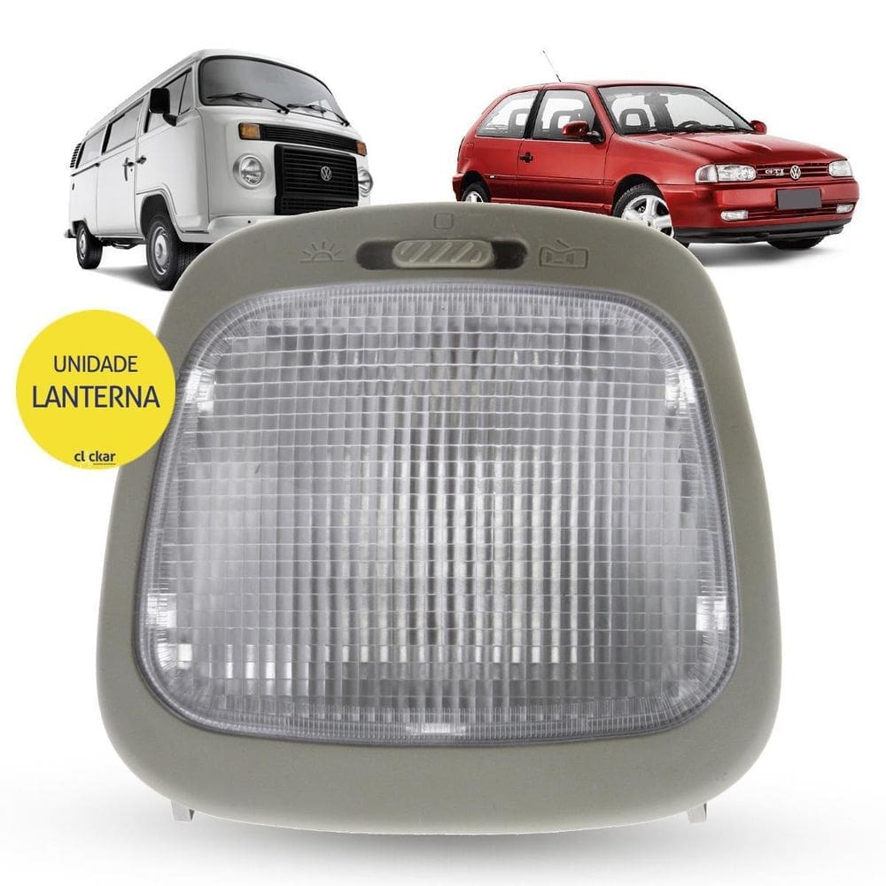 Lanterna luz teto + moldura gol parati saveiro g2 g3 g4