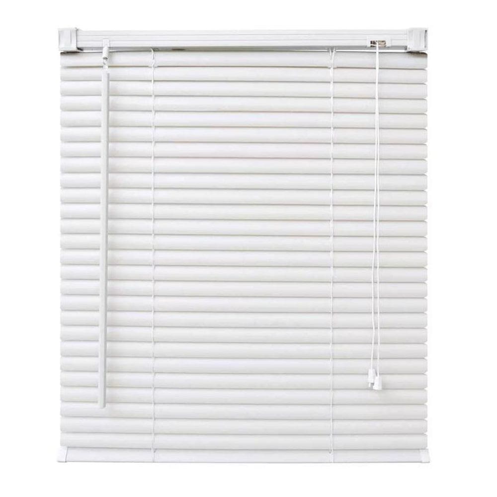 Persiana horizontal pvc branca 100 l x 160 a cortina