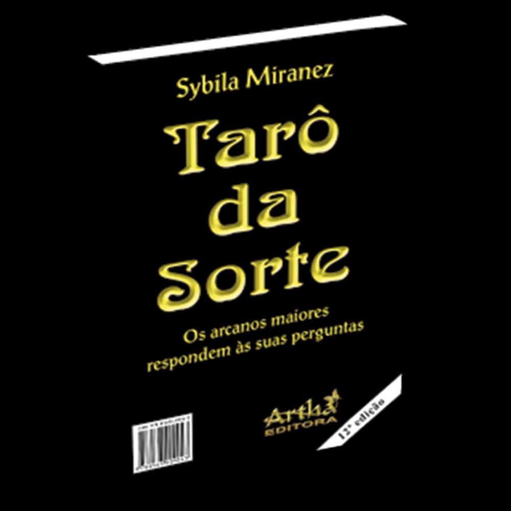 Oráculo Em Formato Livro Tarô da Sorte 22 Arcanos Maiores