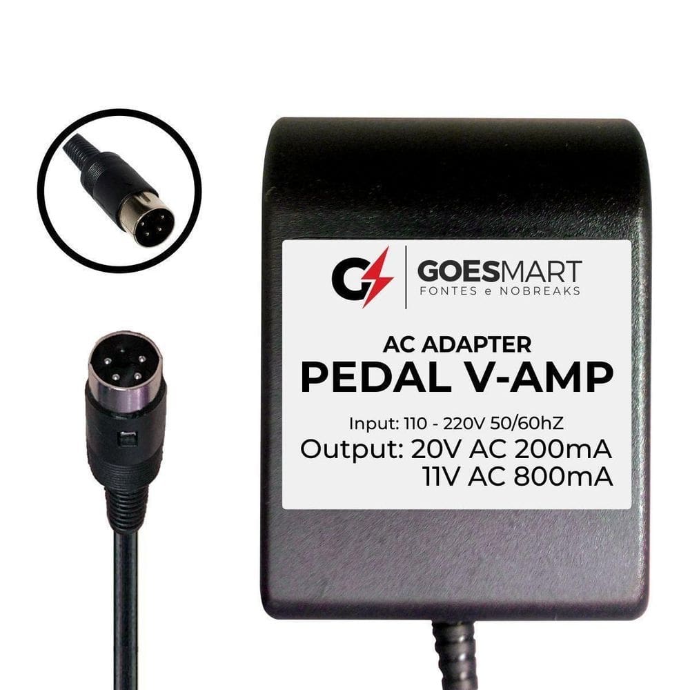 Fonte pedaleira behringer v-amp v-amp2 v-amp3 lx1b dfx69