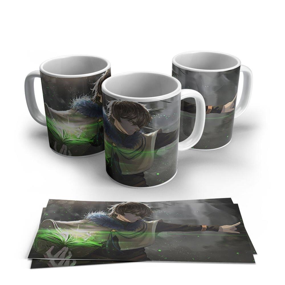 Caneca de Porcela Anime Black Cover Modelo 38