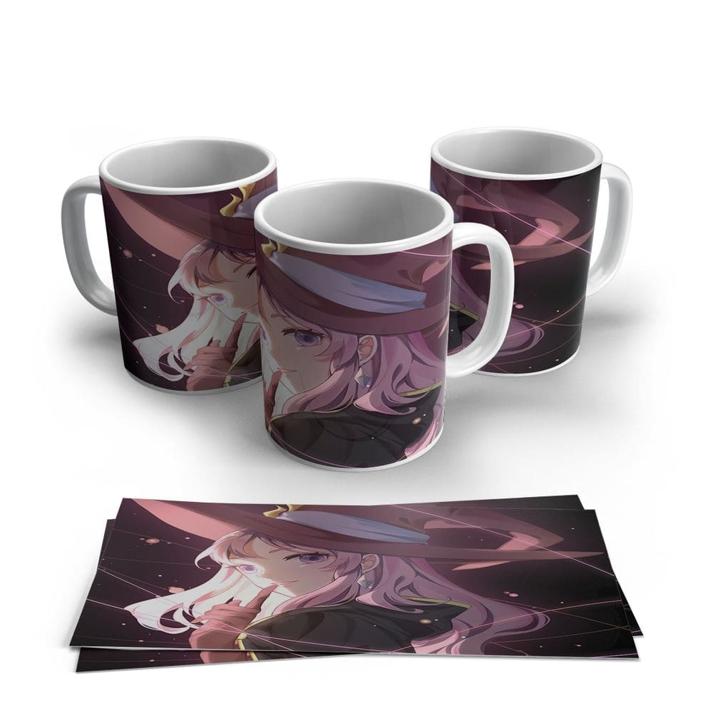 Caneca de Porcela Anime Black Cover Modelo 15