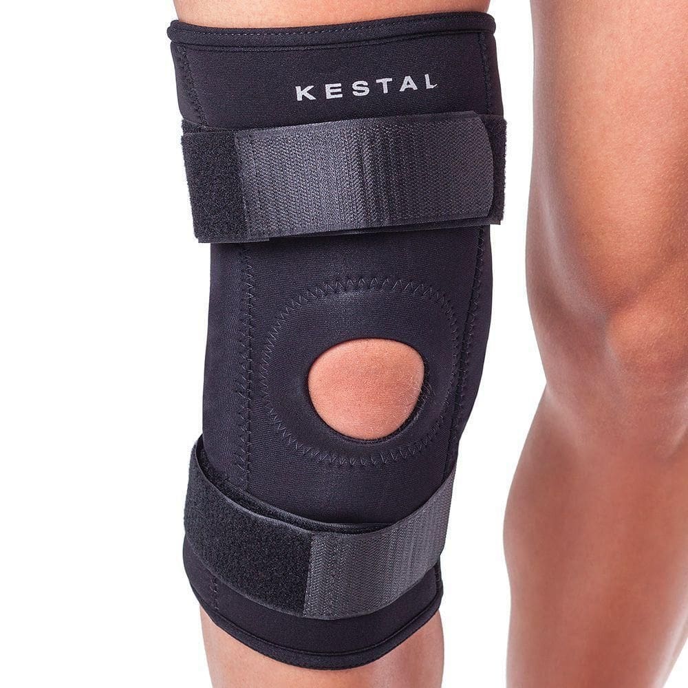 Joelheira reforçado ajustável plus preto tam único ksn067