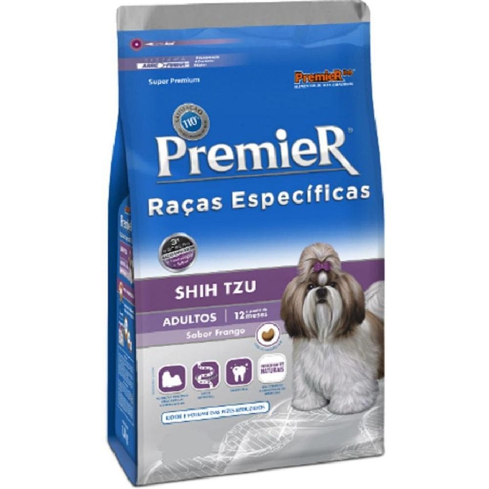 Ração premier raças específicas shihtzu adulto 2.5 kg
