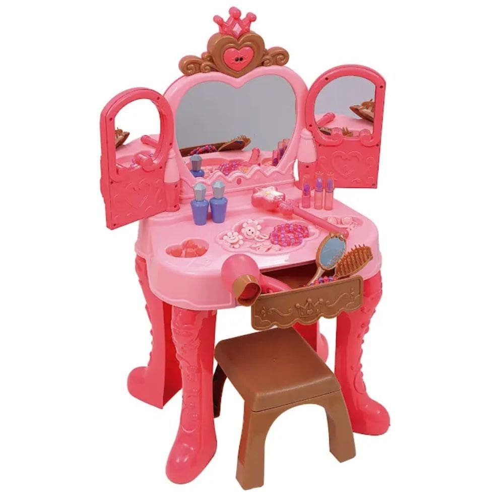 Penteadeira Eletrônica Magica Princesa Luz Musica Zippy Toys