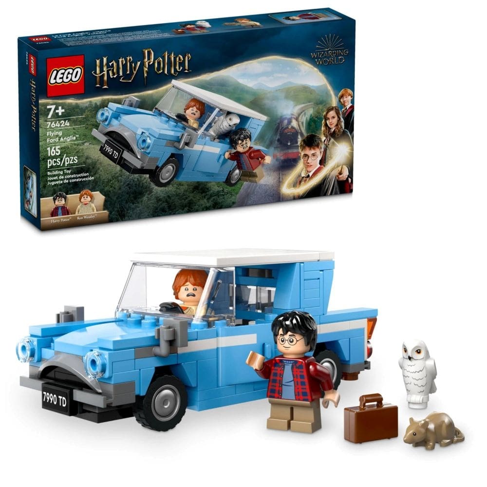 Lego 76424 harry potter - ford anglia tm voador