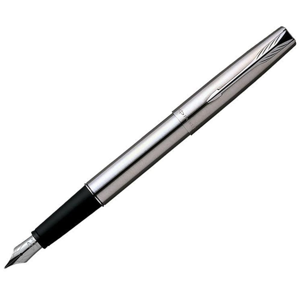 Caneta tinteiro parker frontier aço f