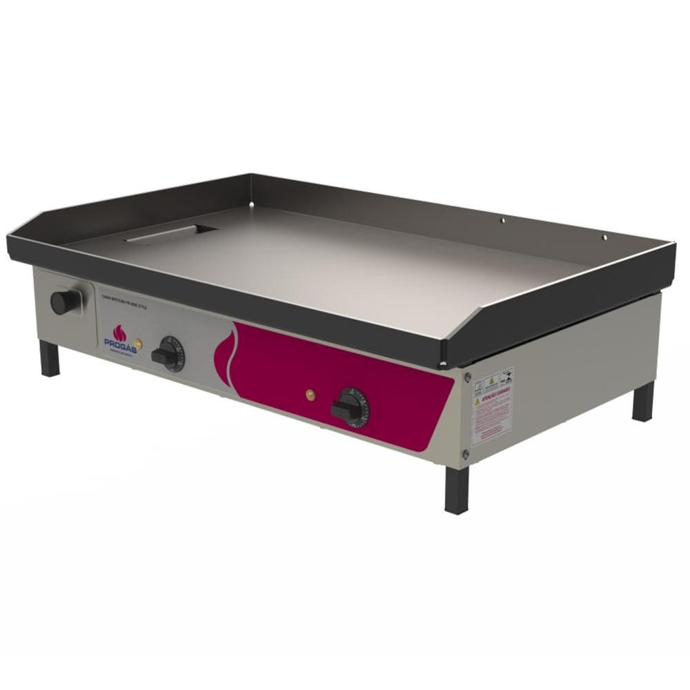 Chapa Bifeteira Elétrica Progás 80cm 220V PR-800E STYLE