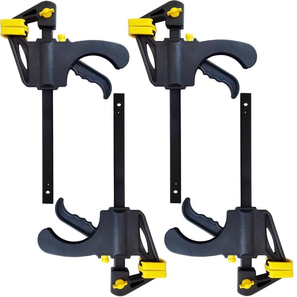 Kit 4 grampos sargento 150mm para madeira eda