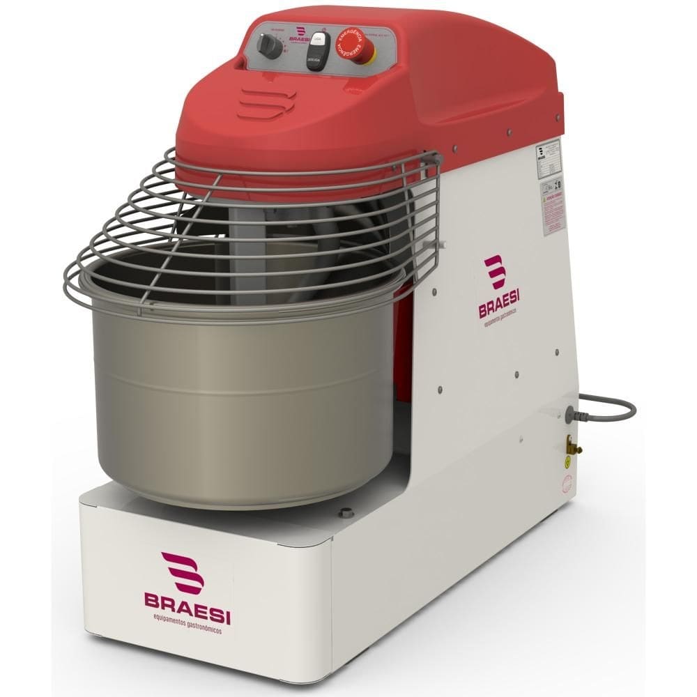 Amassadeira Espiral Braesi 15kg 2 Velocidades 220V AES-15