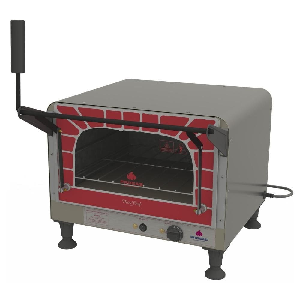 Forno Refratário Elétrico Progás Mini Chef 220V PRP-400G STYLE G2